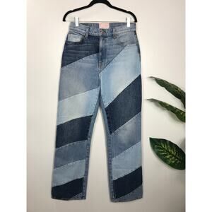 Revice Denim Women's 29 Patchwork Jeans Hippie Boho Vintage Western